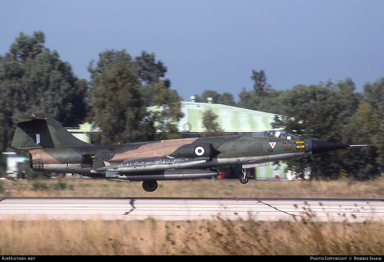 Aircraft Photo of 22317 | Lockheed F-104G Starfighter | Greece - Air Force | AirHistory.net #335544