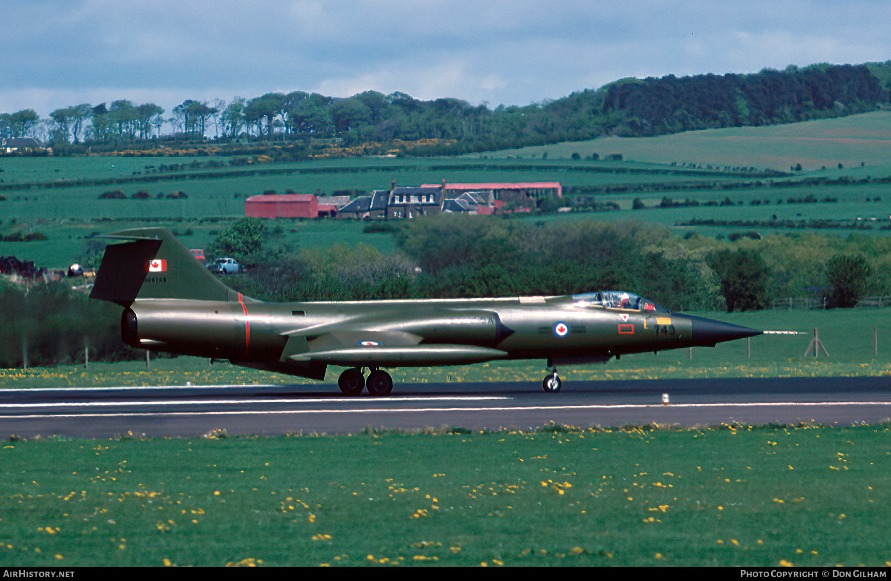 Aircraft Photo of 104743 | Canadair CF-104 Starfighter | Canada - Air Force | AirHistory.net #335549