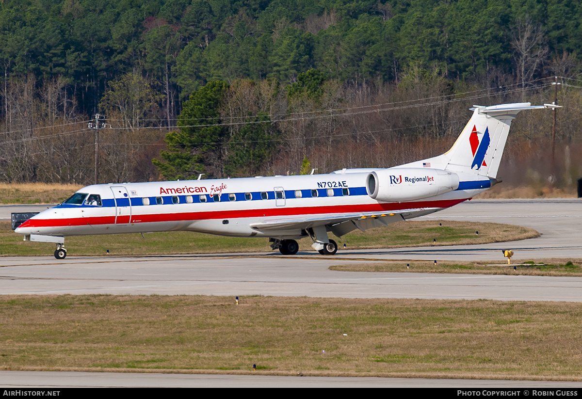 Aircraft Photo of N702AE | Embraer ERJ-135LR (EMB-135LR) | American Eagle | AirHistory.net #335552