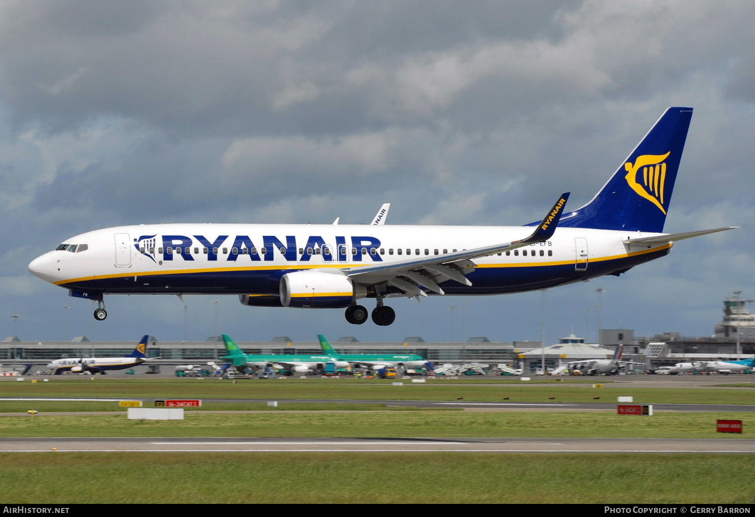 Aircraft Photo of EI-EFB | Boeing 737-8AS | Ryanair | AirHistory.net #335553