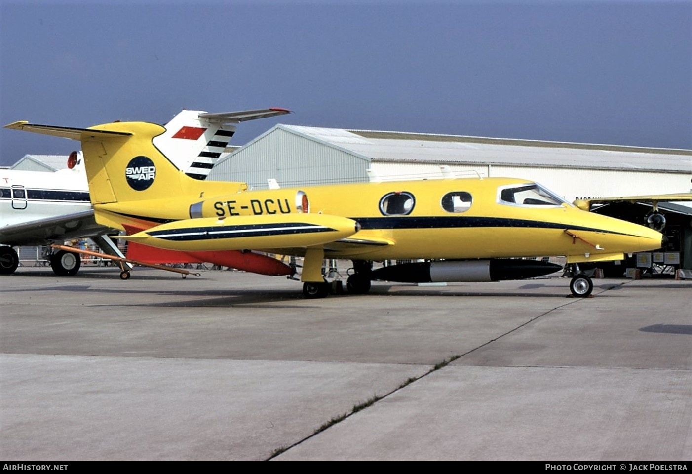 Aircraft Photo of SE-DCU | Lear Jet 24 | Swedair | AirHistory.net #335555