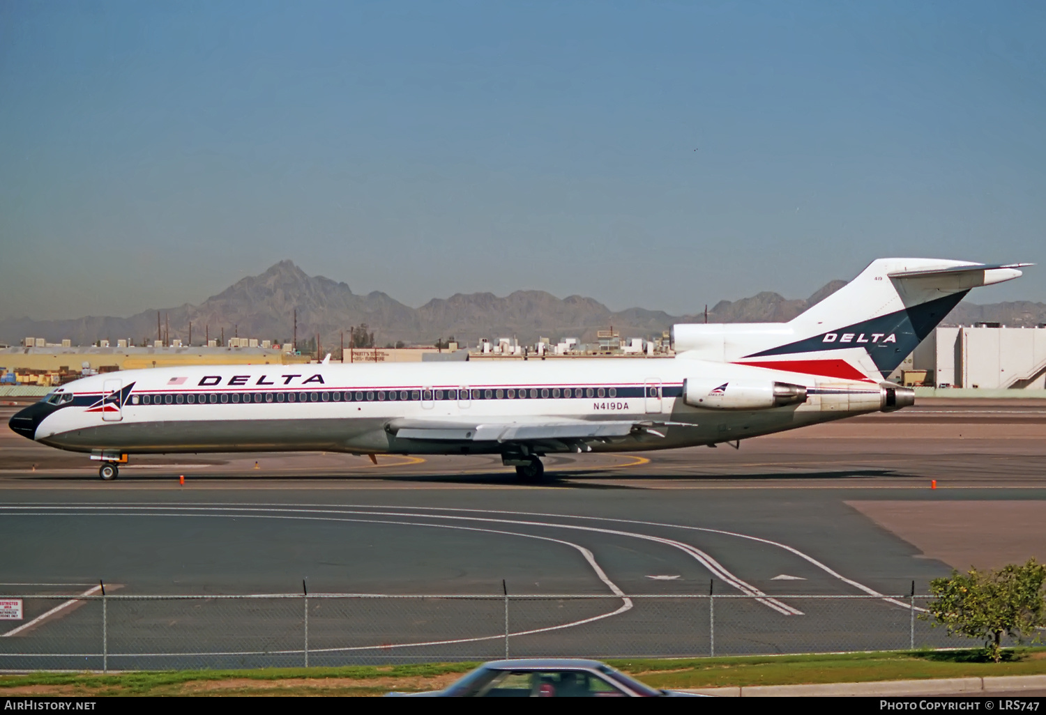 Aircraft Photo of N419DA | Boeing 727-232/Adv | Delta Air Lines | AirHistory.net #335559