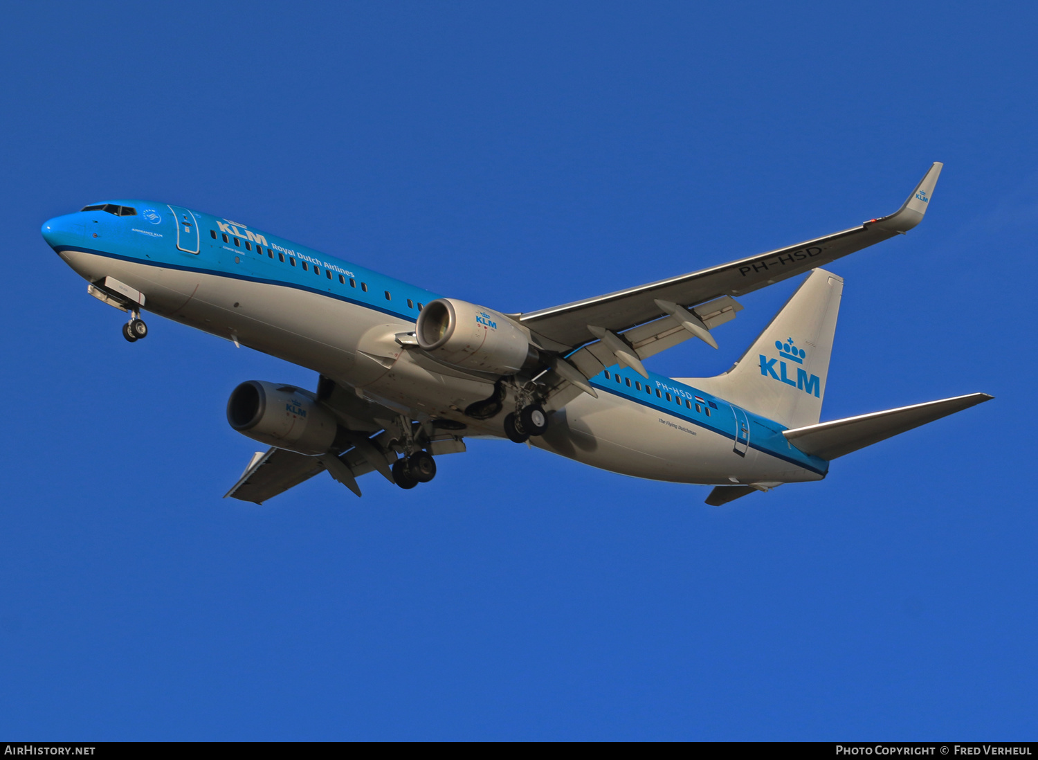 Aircraft Photo of PH-HSD | Boeing 737-8K2 | KLM - Royal Dutch Airlines | AirHistory.net #335561