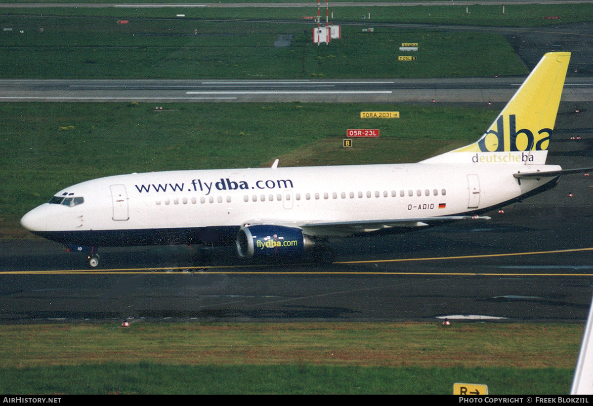 Aircraft Photo of D-ADID | Boeing 737-329 | DBA - Deutsche BA | AirHistory.net #335562