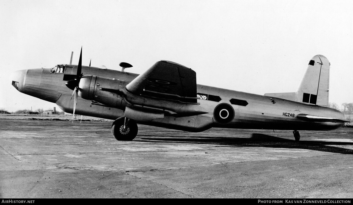 Aircraft Photo of HG248 | Vickers Warwick C3 | UK - Navy | AirHistory.net #335564
