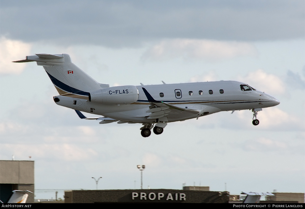 Aircraft Photo of C-FLAS | Embraer EMB-545 Legacy 450 | AirHistory.net #335569