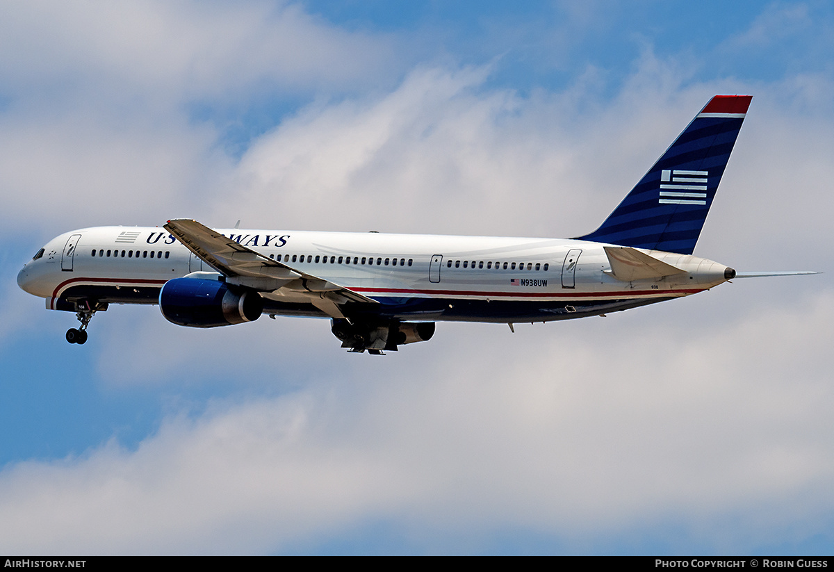 Aircraft Photo of N938UW | Boeing 757-2B7 | US Airways | AirHistory.net #335575