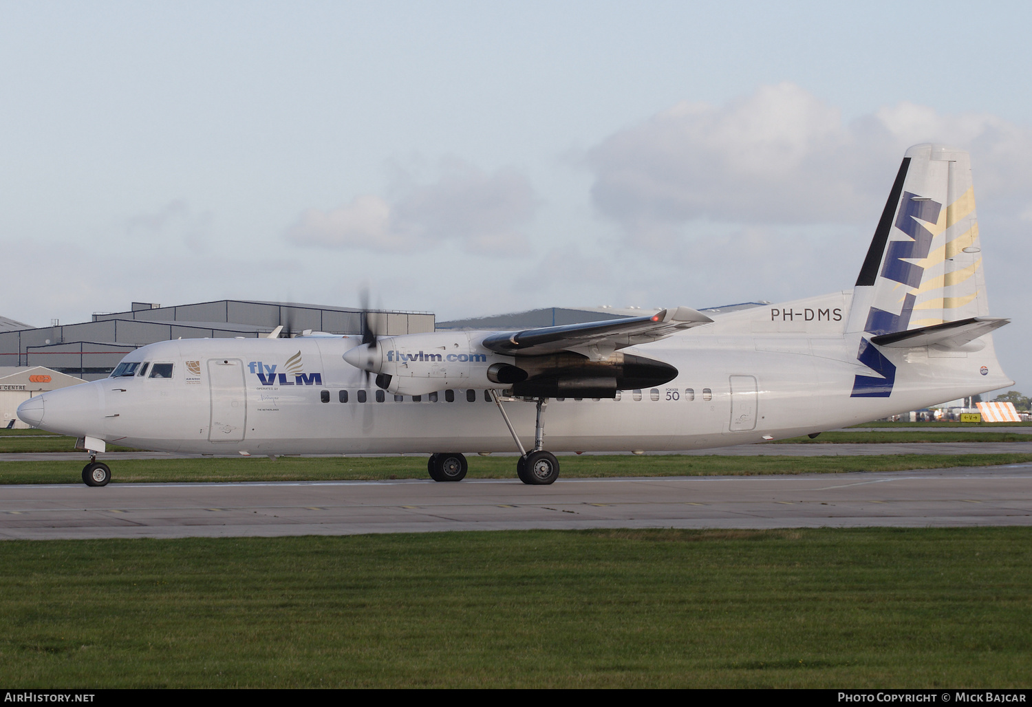 Aircraft Photo of PH-DMS | Fokker 50 | VLM Airlines | AirHistory.net #335579