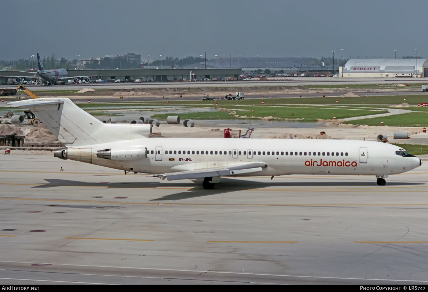 Aircraft Photo of 6Y-JML | Boeing 727-277/Adv | Air Jamaica | AirHistory.net #335583