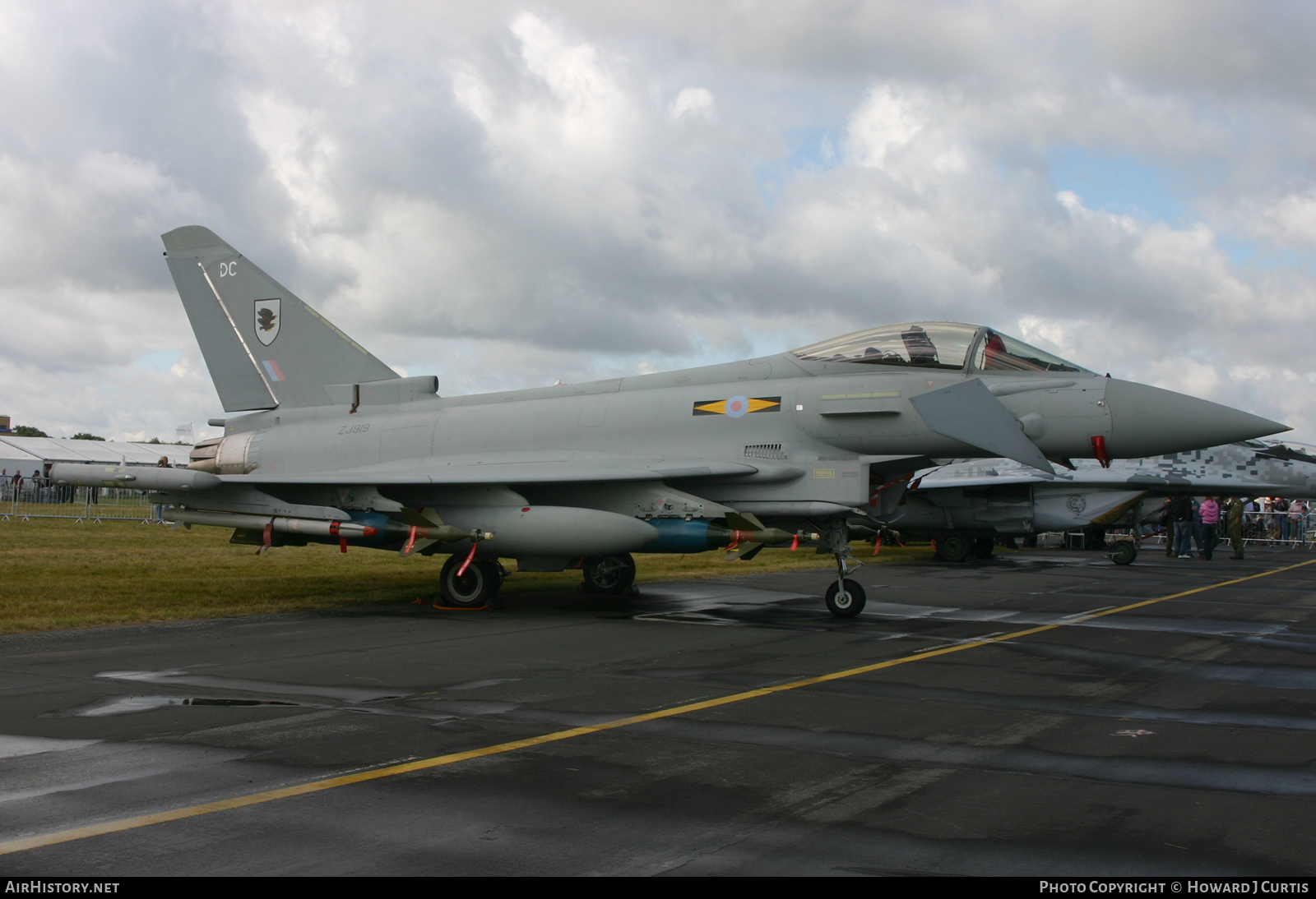 Aircraft Photo of ZJ919 | Eurofighter EF-2000 Typhoon F2 | UK - Air Force | AirHistory.net #335595