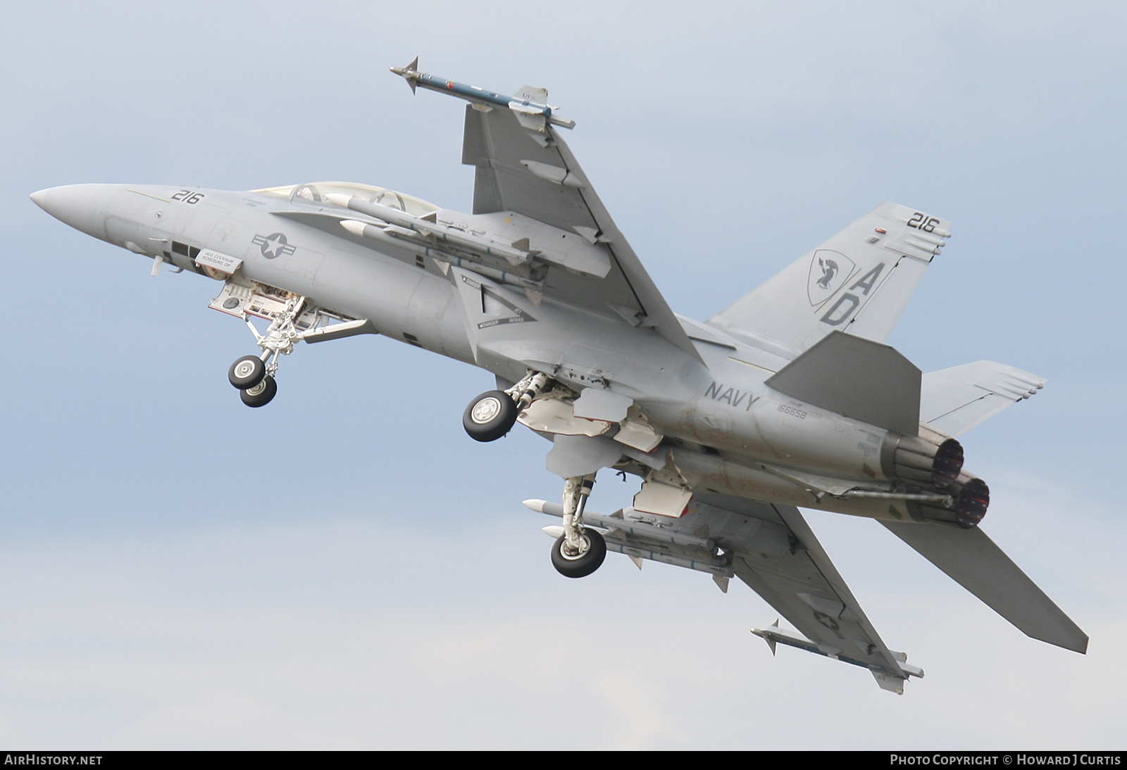 Aircraft Photo of 166658 | Boeing F/A-18F Super Hornet | USA - Navy | AirHistory.net #335602