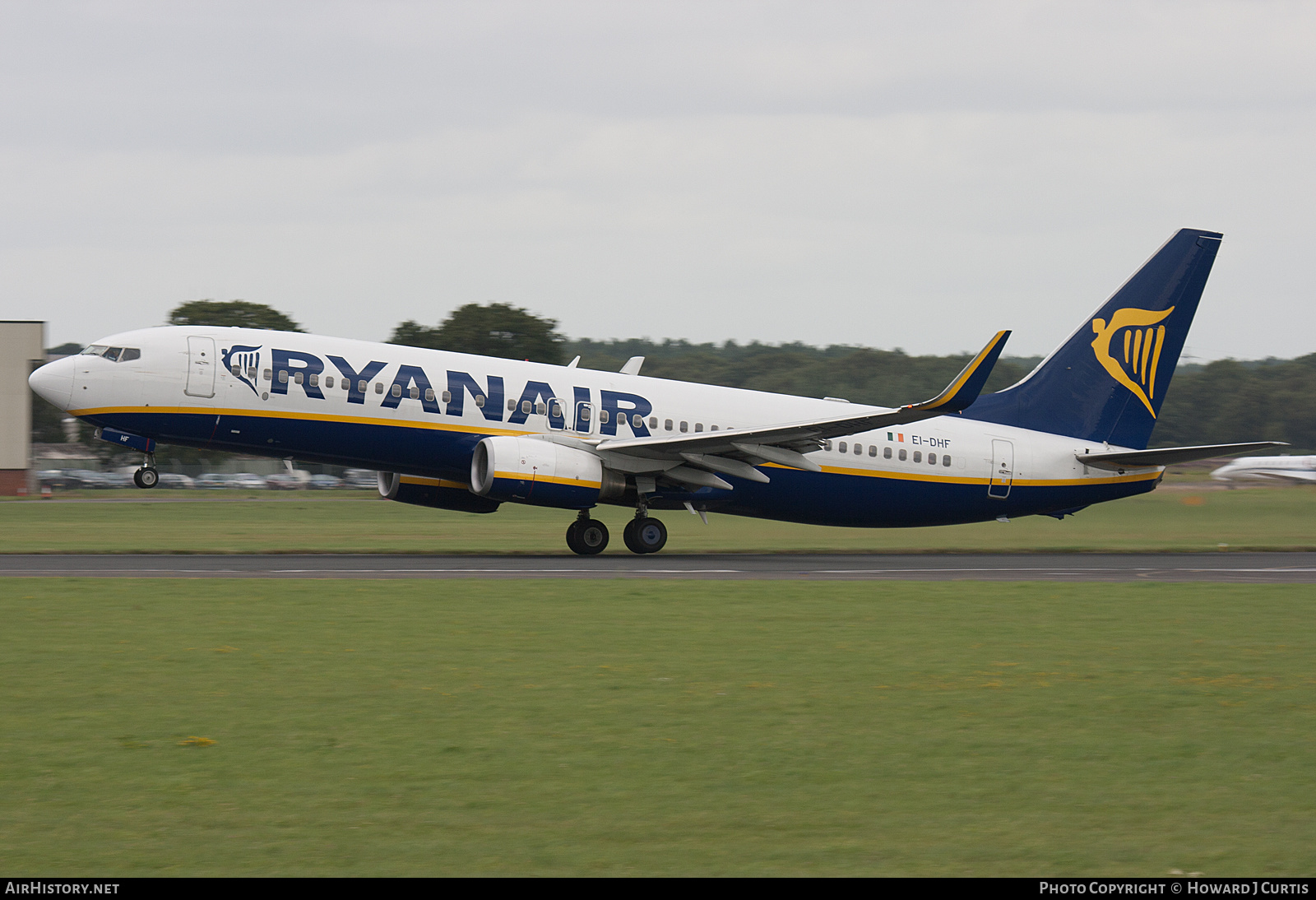 Aircraft Photo of EI-DHF | Boeing 737-8AS | Ryanair | AirHistory.net #335633
