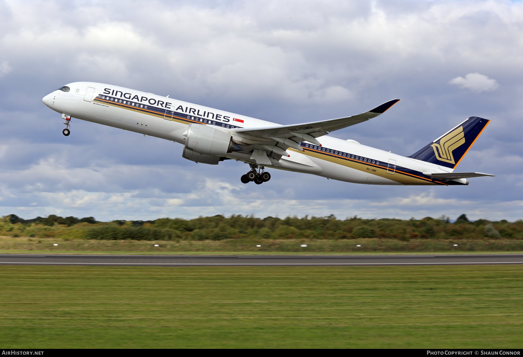 Aircraft Photo of 9V-SMR | Airbus A350-941 | Singapore Airlines | AirHistory.net #335634