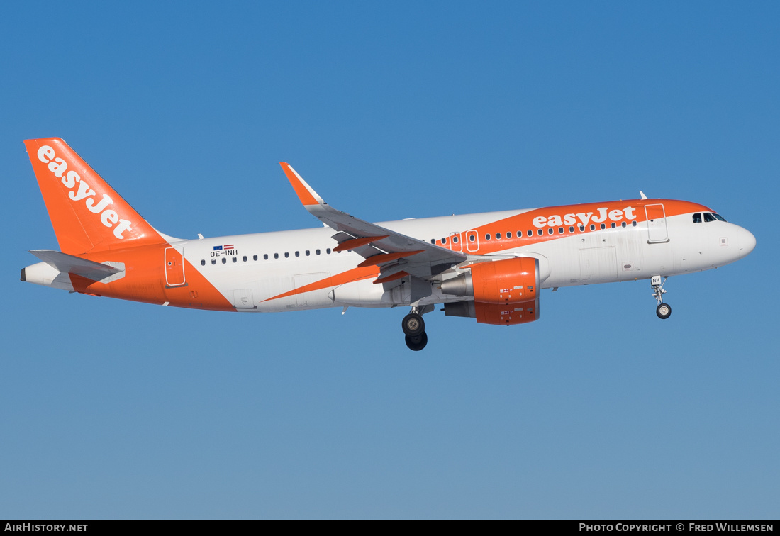 Aircraft Photo of OE-INH | Airbus A320-214 | EasyJet | AirHistory.net #335640