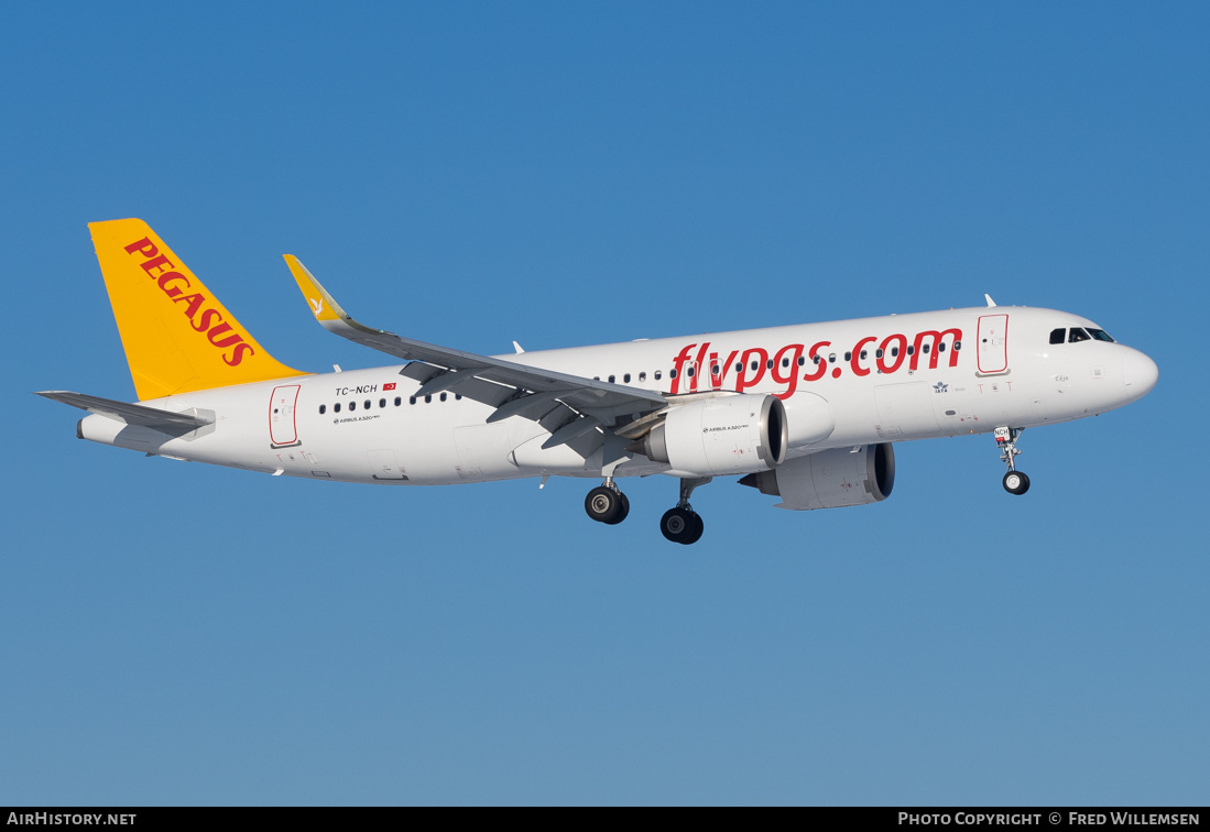 Aircraft Photo of TC-NCH | Airbus A320-251N | Pegasus Airlines | AirHistory.net #335641
