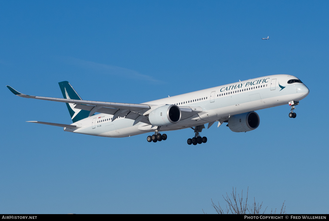 Aircraft Photo of B-LXB | Airbus A350-1041 | Cathay Pacific Airways | AirHistory.net #335642