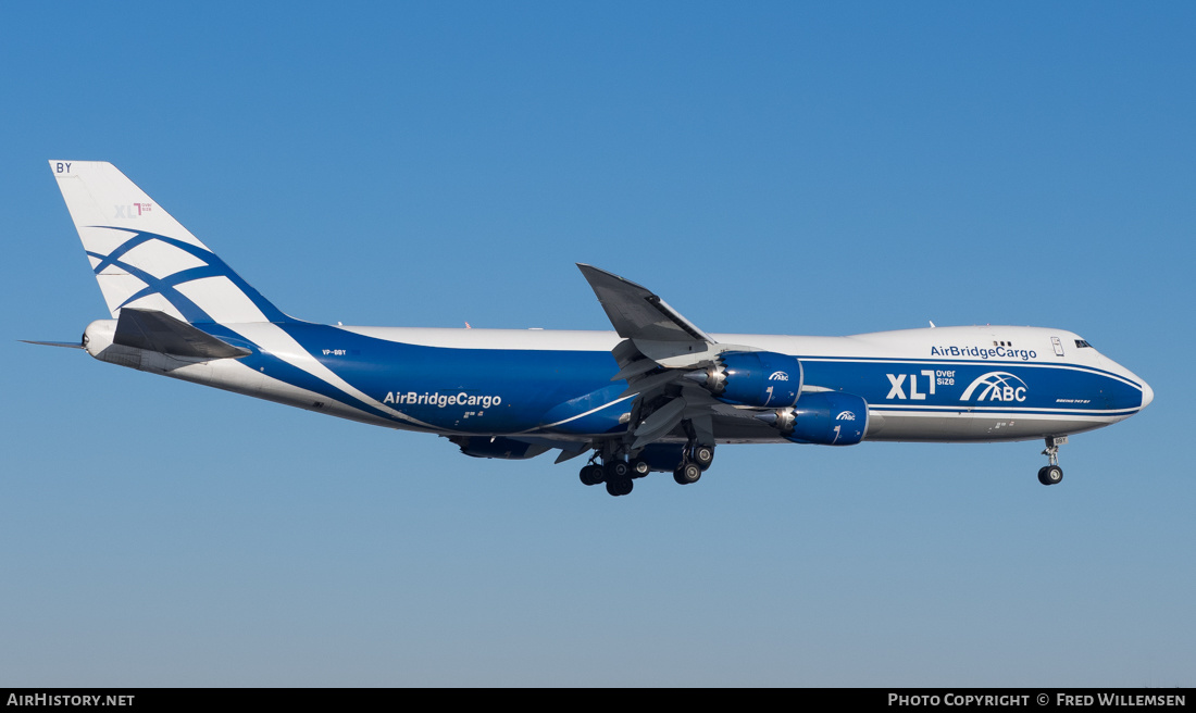 Aircraft Photo of VP-BBY | Boeing 747-8F | ABC - AirBridgeCargo Airlines | AirHistory.net #335646