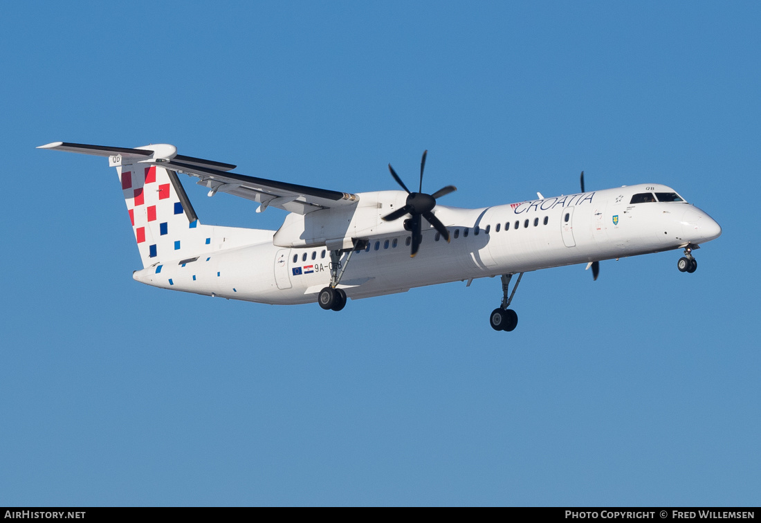 Aircraft Photo of 9A-CQB | Bombardier DHC-8-402 Dash 8 | Croatia Airlines | AirHistory.net #335647