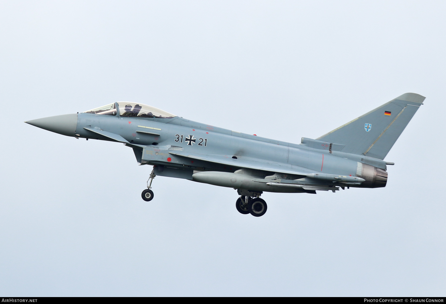 Aircraft Photo of 3121 | Eurofighter EF-2000 Typhoon S | Germany - Air Force | AirHistory.net #335661
