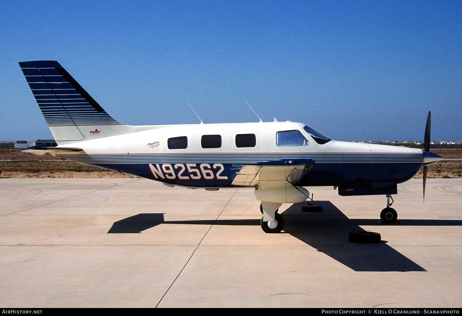 Aircraft Photo of N92562 | Piper PA-46-350P Malibu Mirage | AirHistory.net #335678