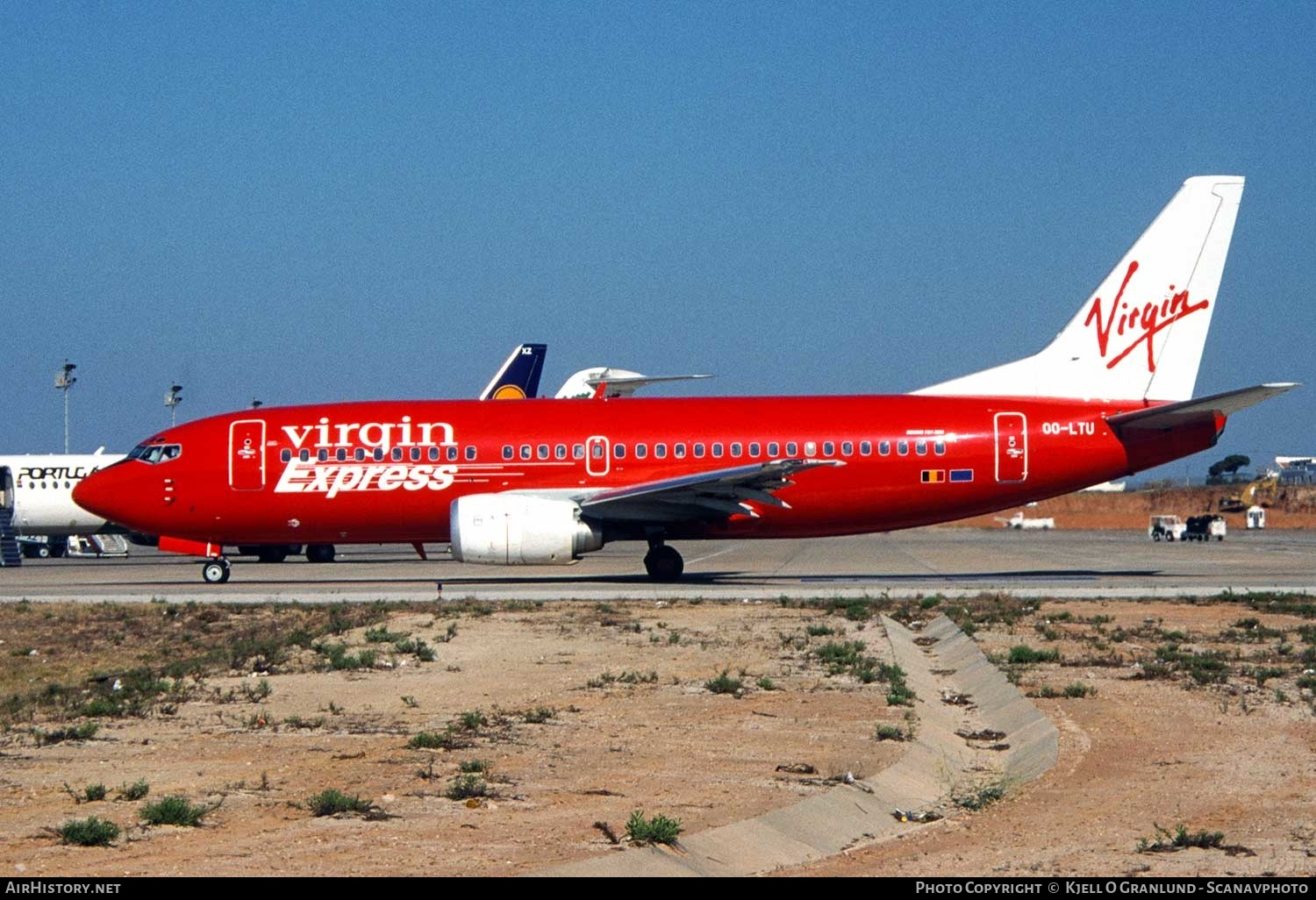 Aircraft Photo of OO-LTU | Boeing 737-33A | Virgin Express | AirHistory.net #335681
