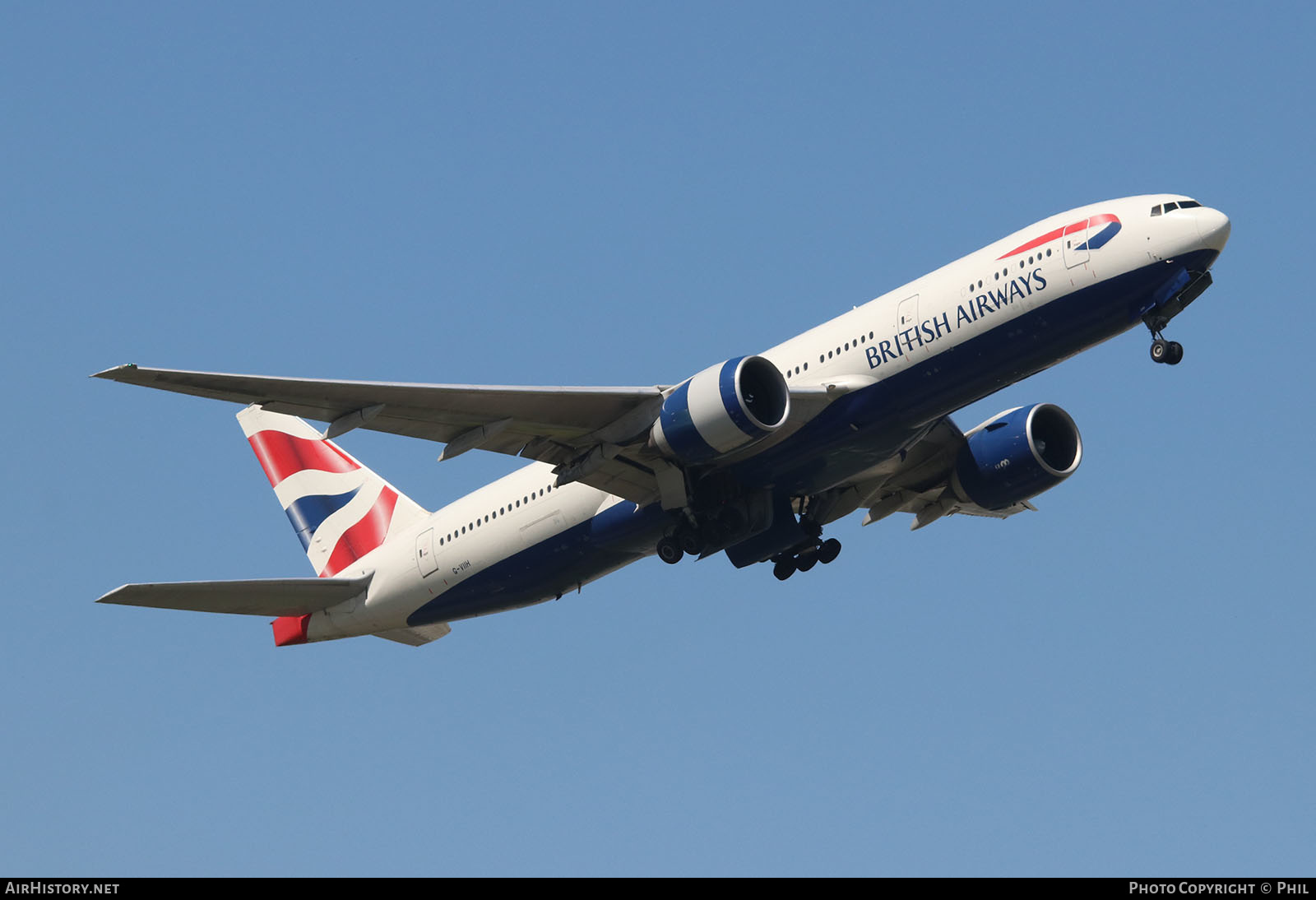 Aircraft Photo of G-VIIH | Boeing 777-236/ER | British Airways | AirHistory.net #335682