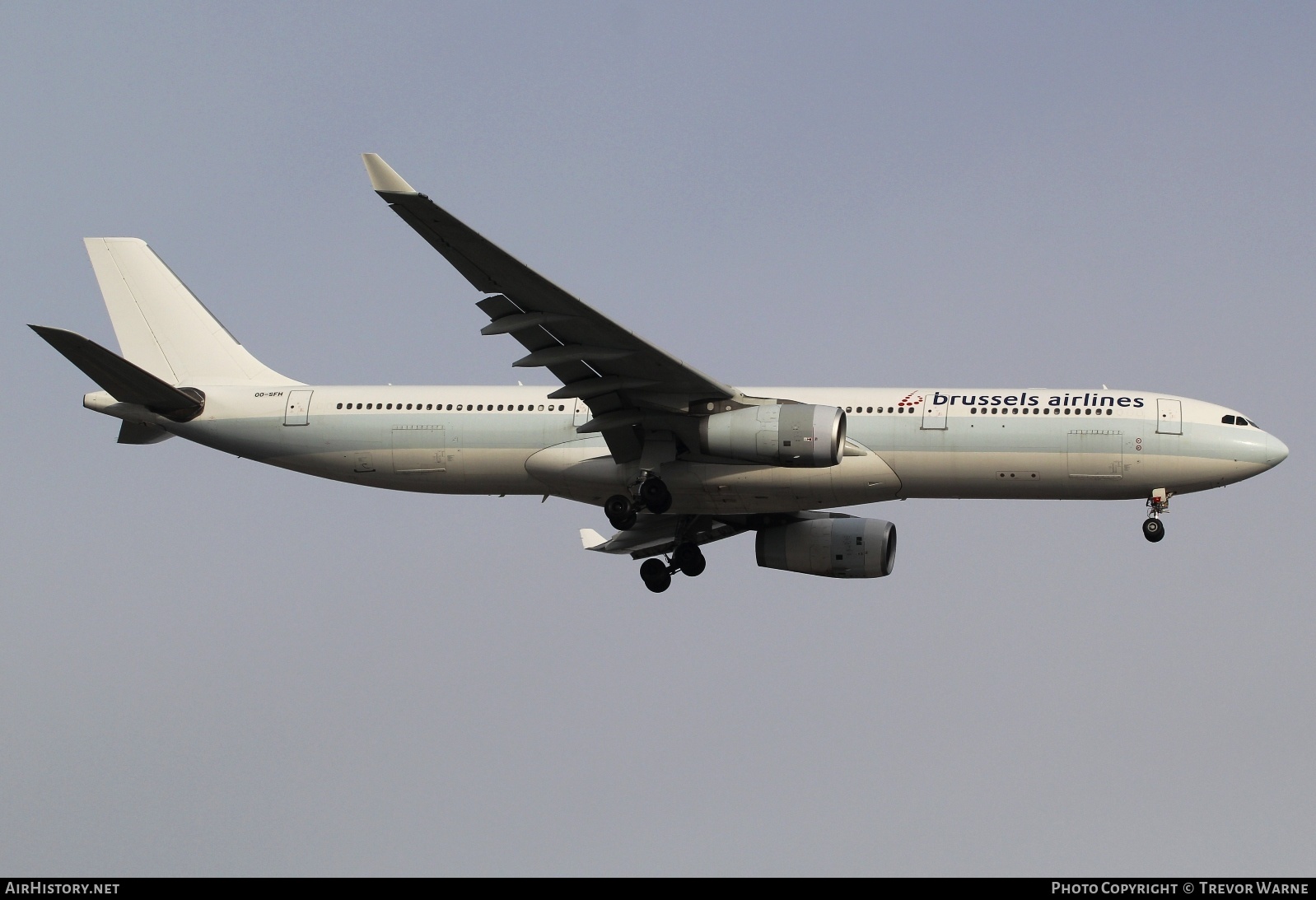 Aircraft Photo of OO-SFH | Airbus A330-342 | Brussels Airlines | AirHistory.net #335684