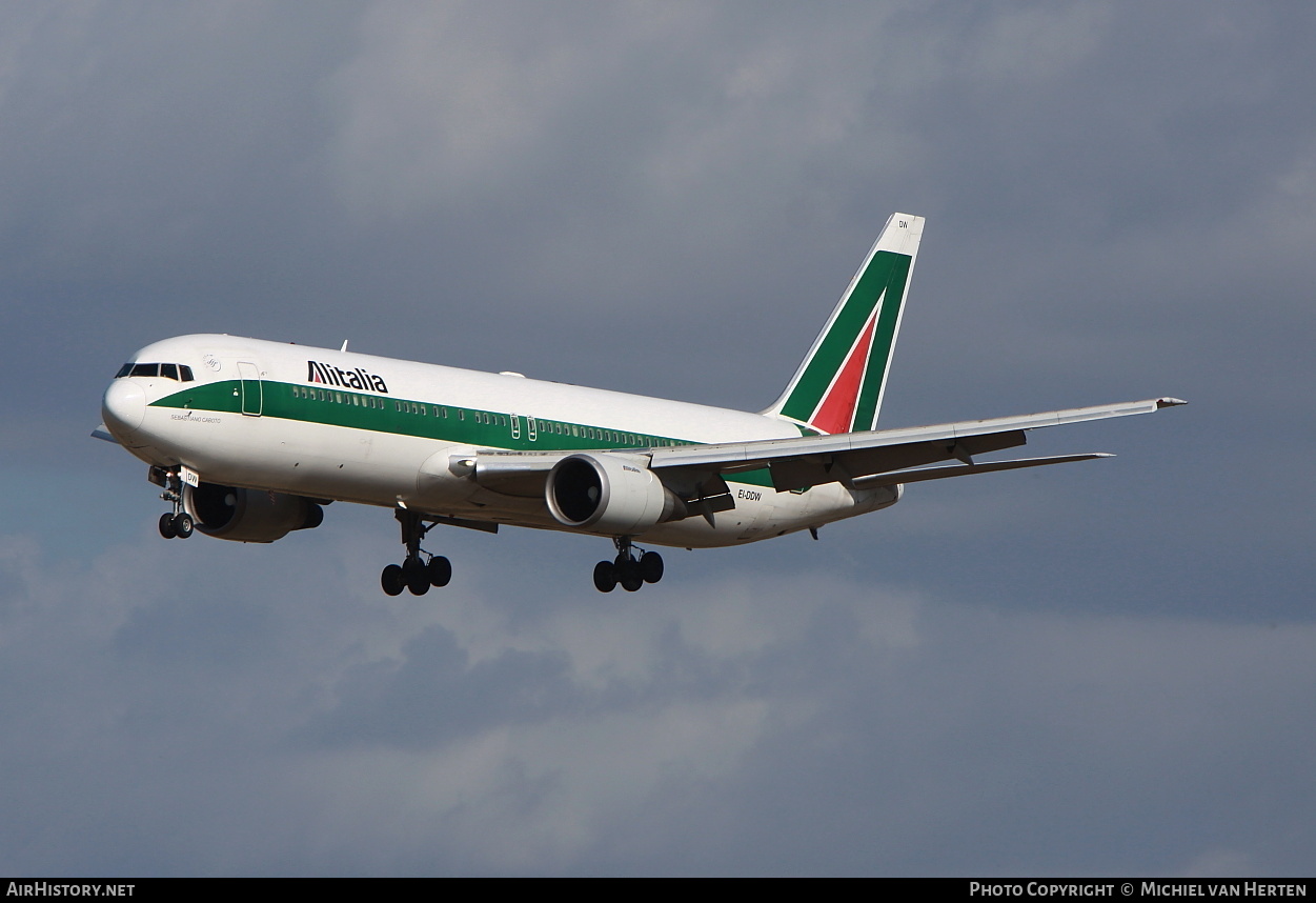 Aircraft Photo of EI-DDW | Boeing 767-3S1/ER | Alitalia | AirHistory.net #335689