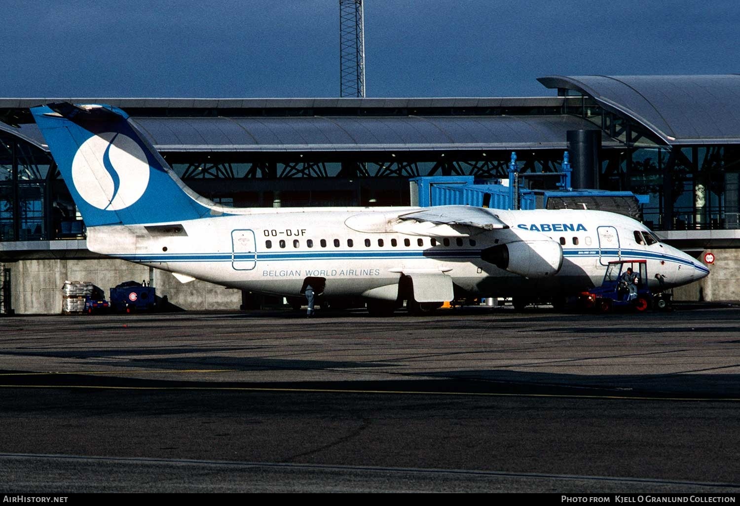 Aircraft Photo of OO-DJF | British Aerospace BAe-146-200 | Sabena | AirHistory.net #335694