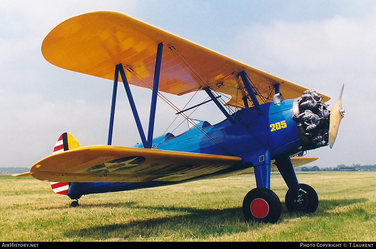 Aircraft Photo of F-AZCK | Stearman PT-17 Kaydet (A75N1) | USA - Air Force | AirHistory.net #335696