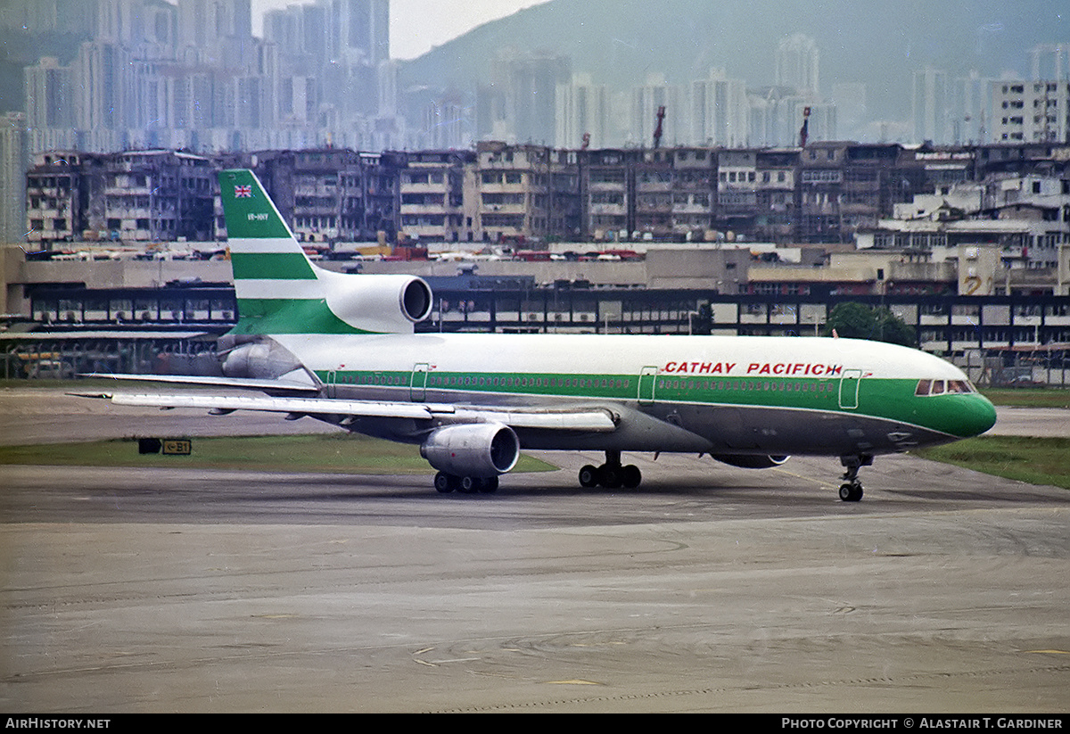 Aircraft Photo of VR-HHY | Lockheed L-1011-385-1 TriStar 1 | Cathay Pacific Airways | AirHistory.net #335711