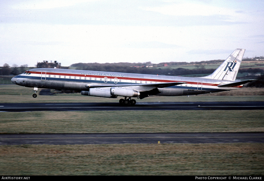 Aircraft Photo of N1808E | McDonnell Douglas DC-8-62 | Rich International Airways | AirHistory.net #335717