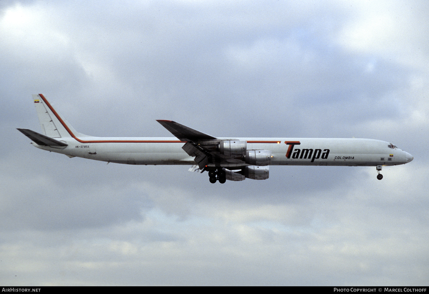 Aircraft Photo of HK-3785X | McDonnell Douglas DC-8-71(F) | TAMPA - Transportes Aéreos Mercantiles Panamericanos | AirHistory.net #335735