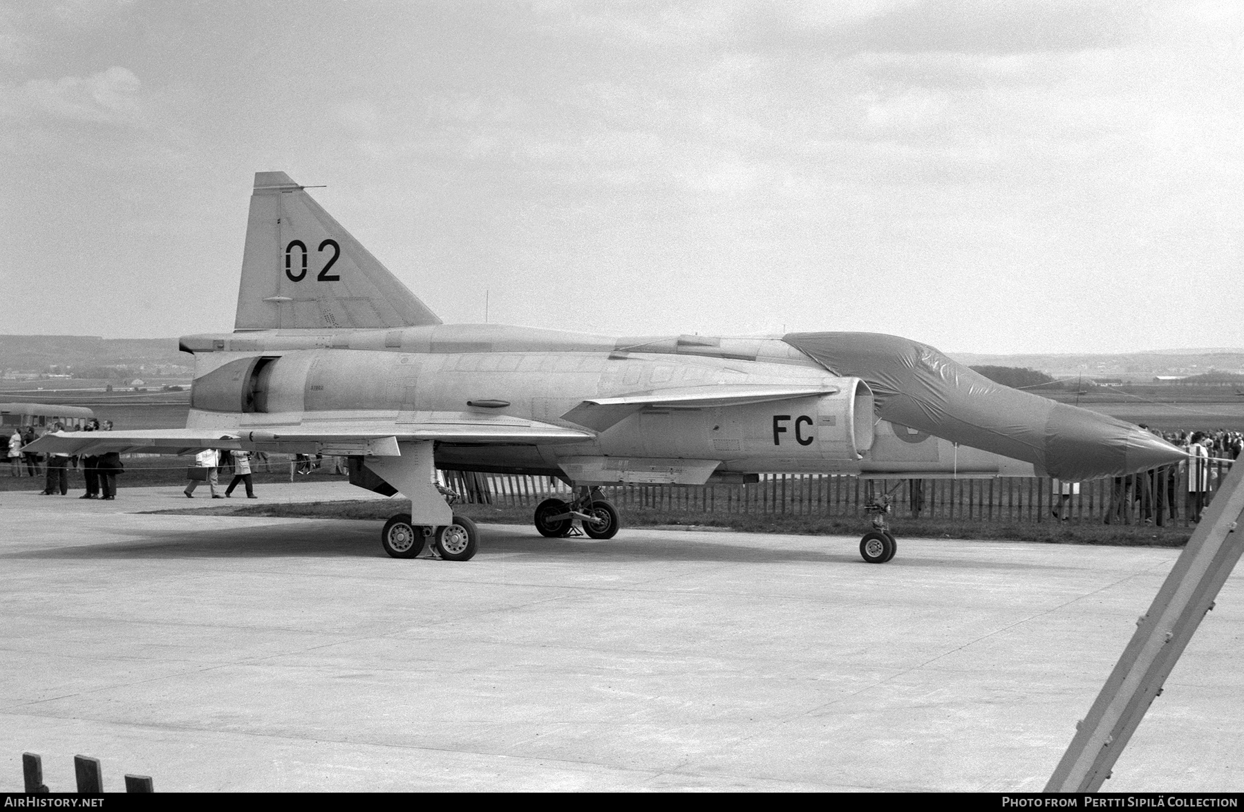 Aircraft Photo of 37002 | Saab AJ37 Viggen | Sweden - Air Force | AirHistory.net #335741