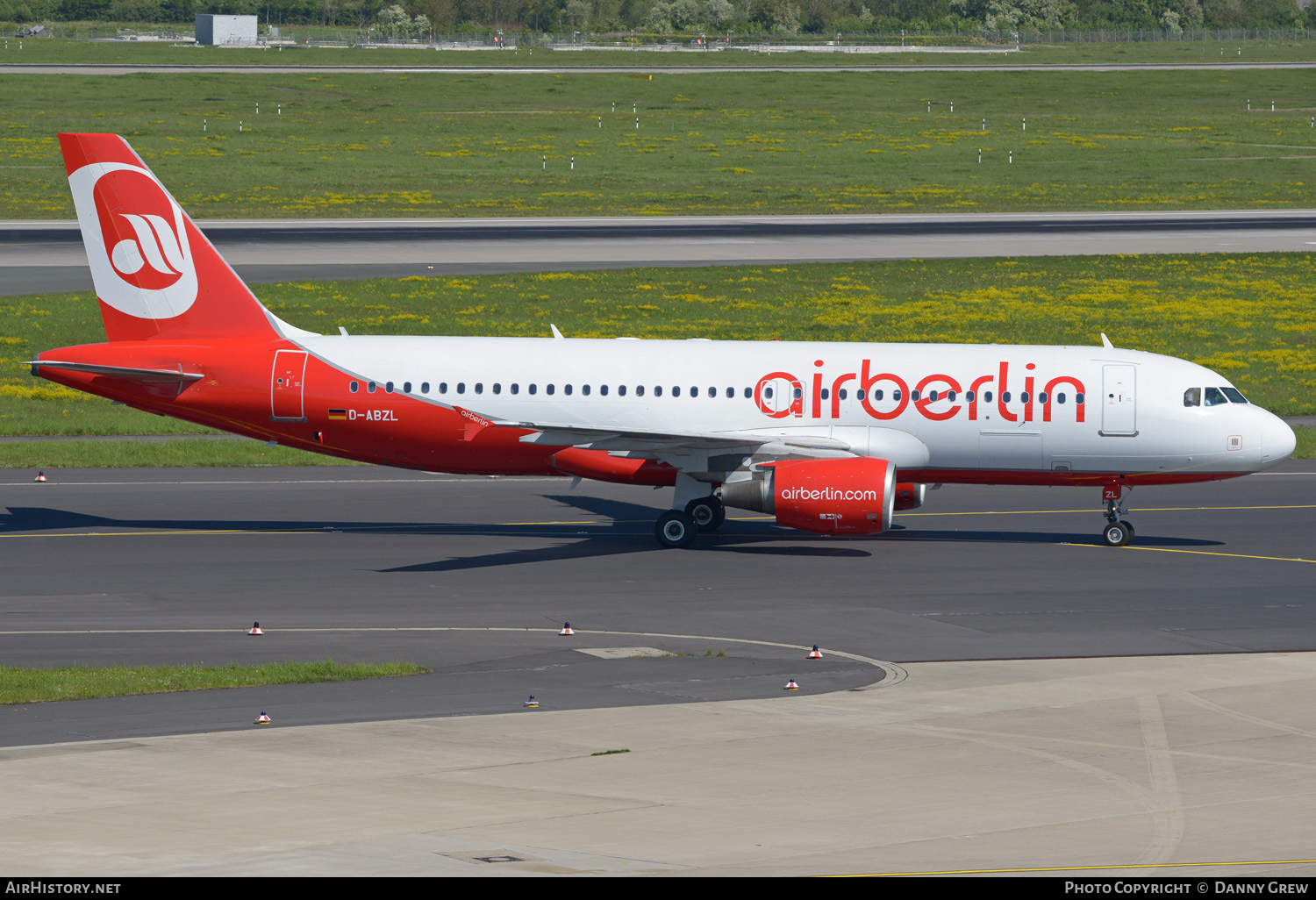 Aircraft Photo of D-ABZL | Airbus A320-216 | Air Berlin | AirHistory.net #335745