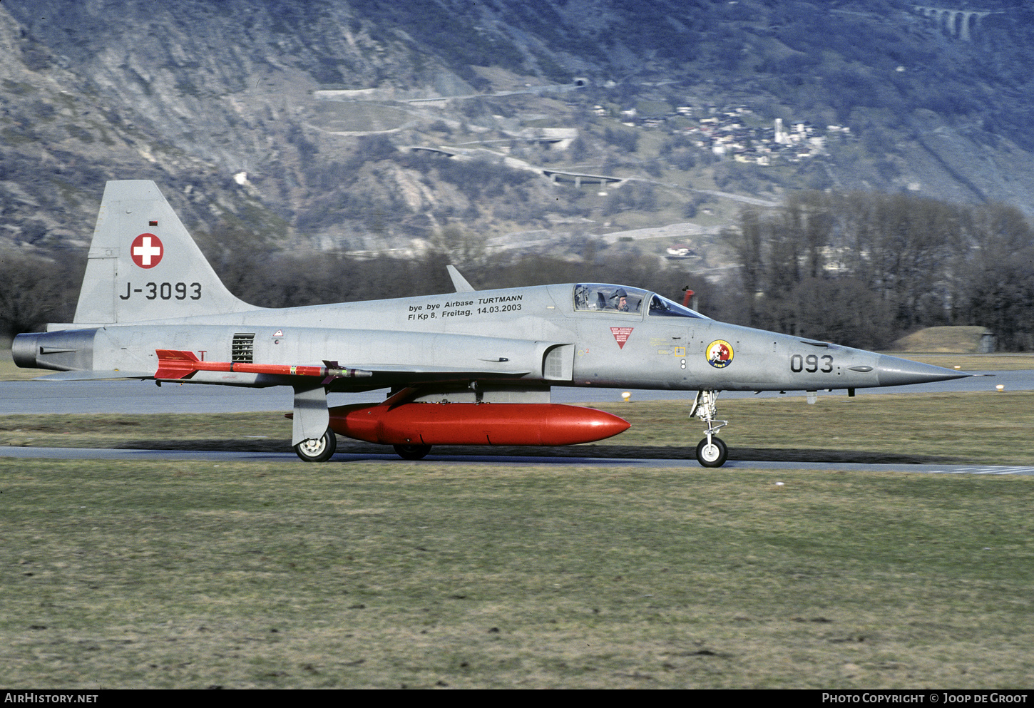 Aircraft Photo of J-3093 | Northrop F-5E Tiger II | Switzerland - Air Force | AirHistory.net #335789