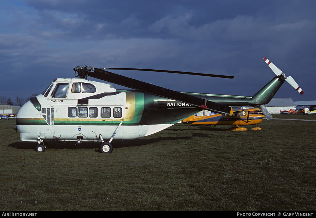 Aircraft Photo of C-GHKR | Sikorsky S-55T | Nationwide Helicopters | AirHistory.net #335797