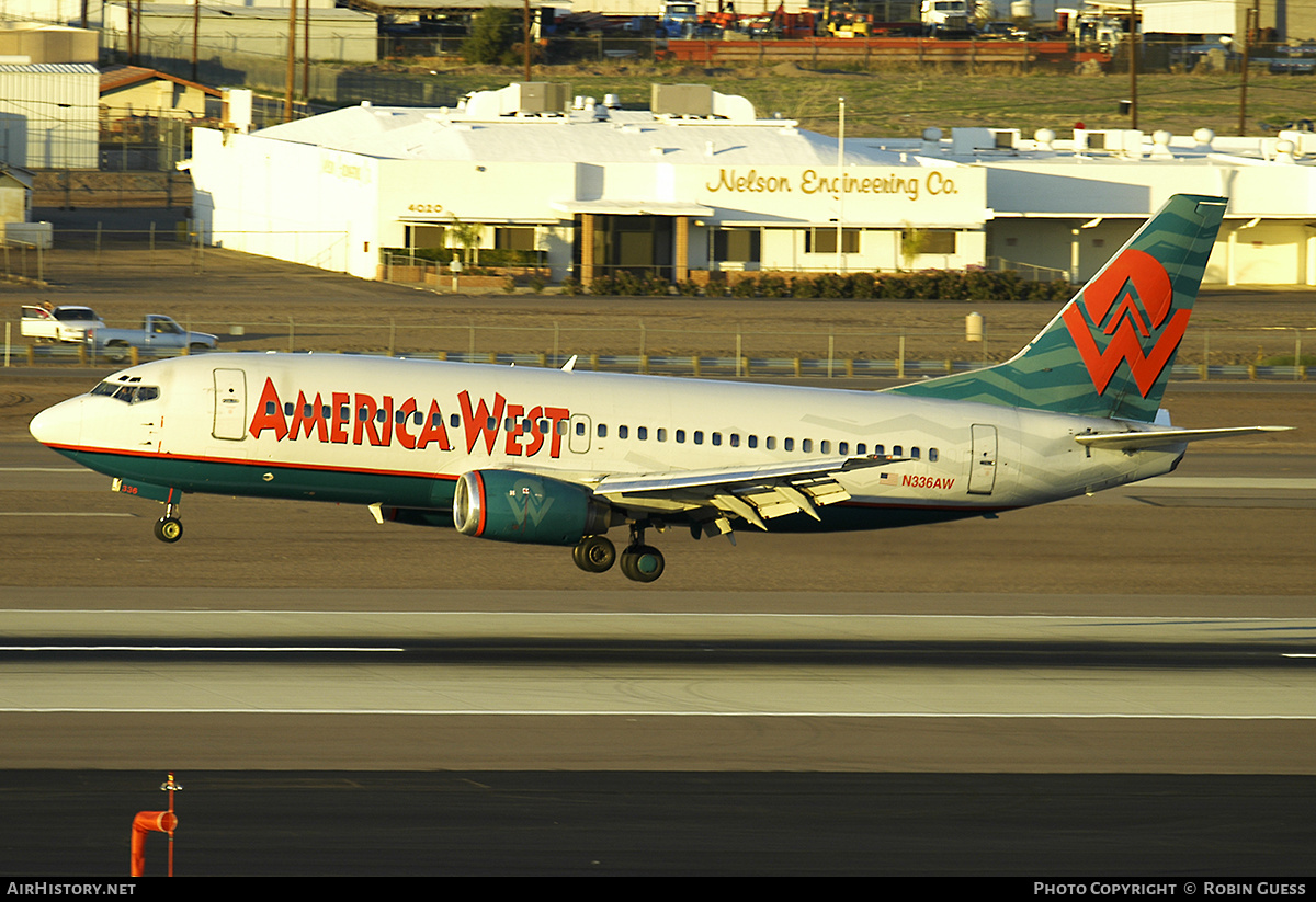 Aircraft Photo of N336AW | Boeing 737-375 | America West Airlines | AirHistory.net #335824