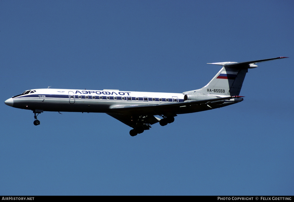 Aircraft Photo of RA-65559 | Tupolev Tu-134AK | Aeroflot | AirHistory.net #335837