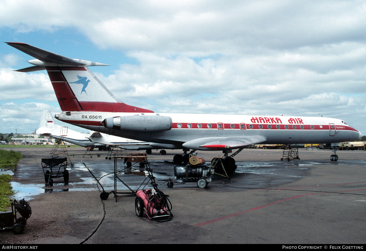 Aircraft Photo of RA-65611 | Tupolev Tu-134A-3 | Harka Air | AirHistory.net #335840