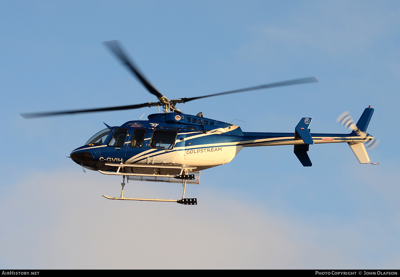 Aircraft Photo of C-GVIH | Bell 407 | Coldstream Helicopters | AirHistory.net #335847