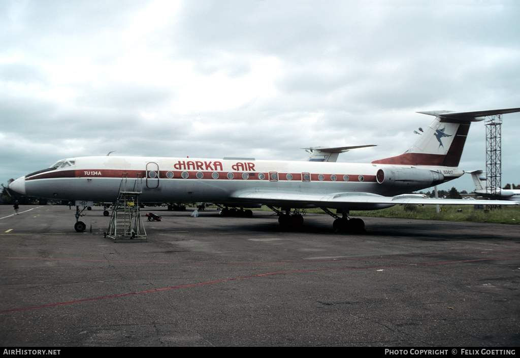 Aircraft Photo of RA-65617 | Tupolev Tu-134A | Harka Air | AirHistory.net #335850