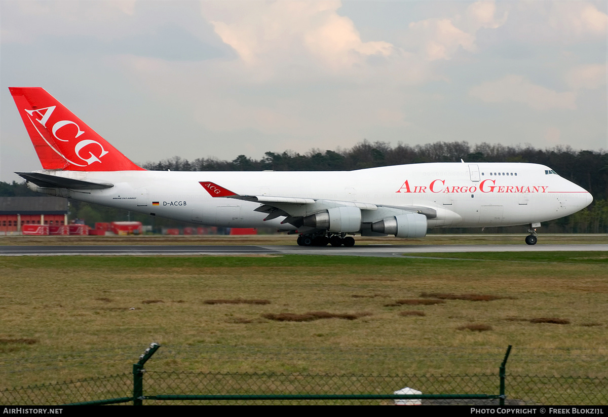 Aircraft Photo of D-ACGB | Boeing 747-409 | Air Cargo Germany - ACG | AirHistory.net #335855