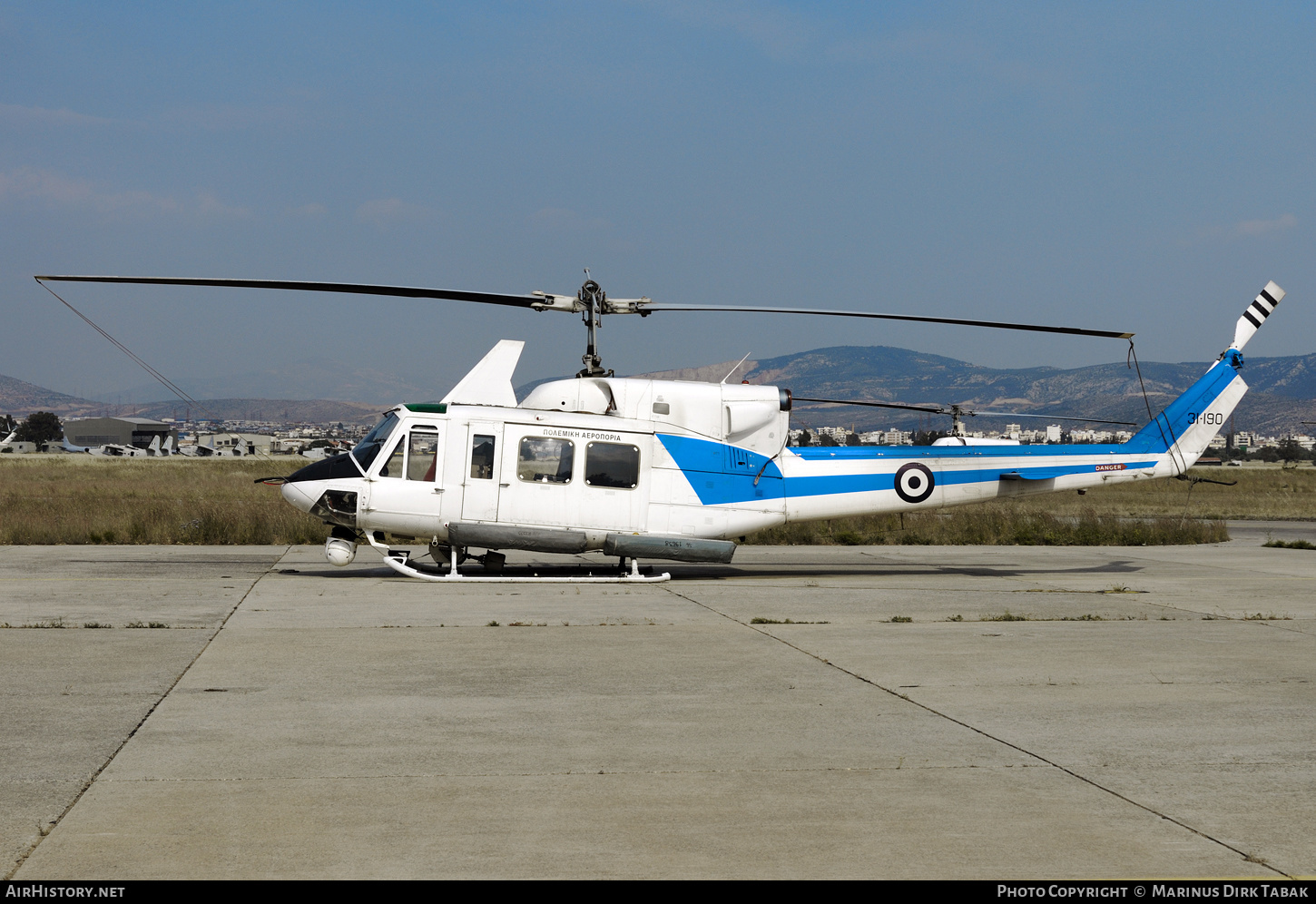 Aircraft Photo of 31-190 | Bell 212 Twin Two-Twelve | Greece - Air Force | AirHistory.net #335874