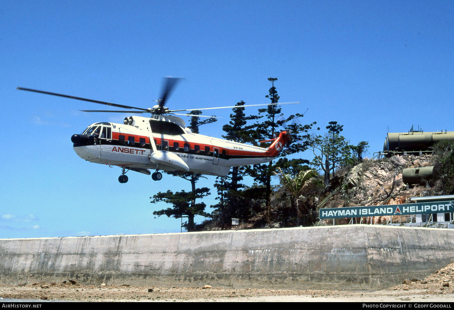 Aircraft Photo of VH-BRI | Sikorsky S-61N | Ansett Airlines of Australia | AirHistory.net #335902