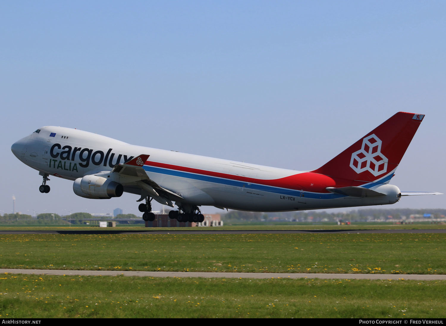 Aircraft Photo of LX-YCV | Boeing 747-4R7F/SCD | Cargolux Italia | AirHistory.net #335923
