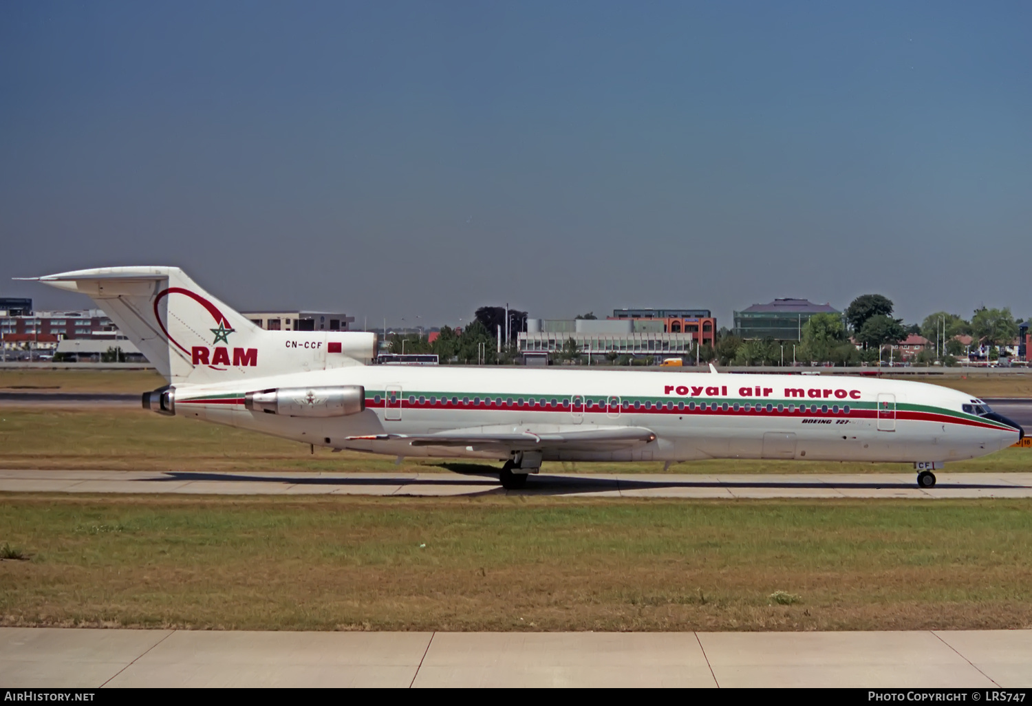 Aircraft Photo of CN-CCF | Boeing 727-2B6 | Royal Air Maroc - RAM | AirHistory.net #335924