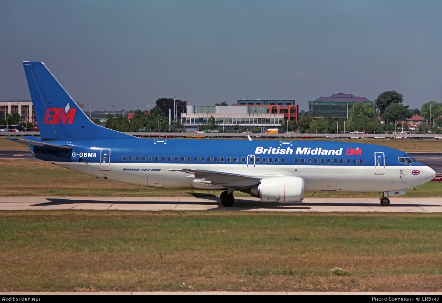 Aircraft Photo of G-OBMB | Boeing 737-33A | British Midland Airways - BMA | AirHistory.net #335927