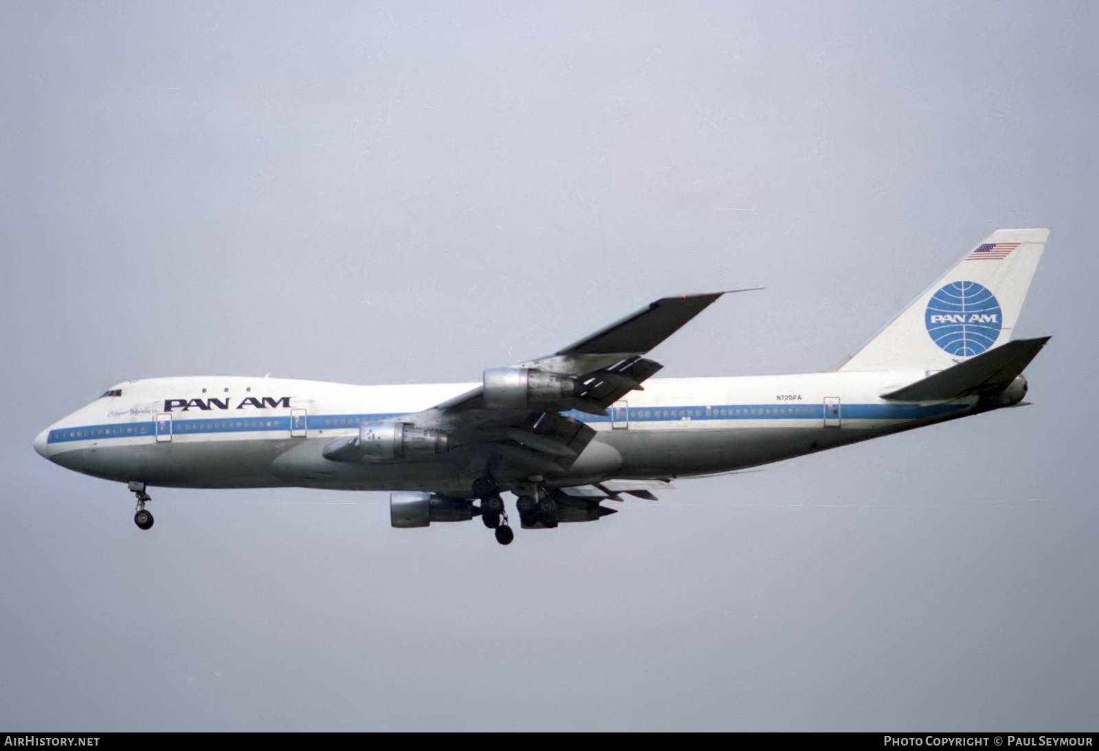 Aircraft Photo of N725PA | Boeing 747-132(SCD) | Pan American World Airways - Pan Am | AirHistory.net #335934