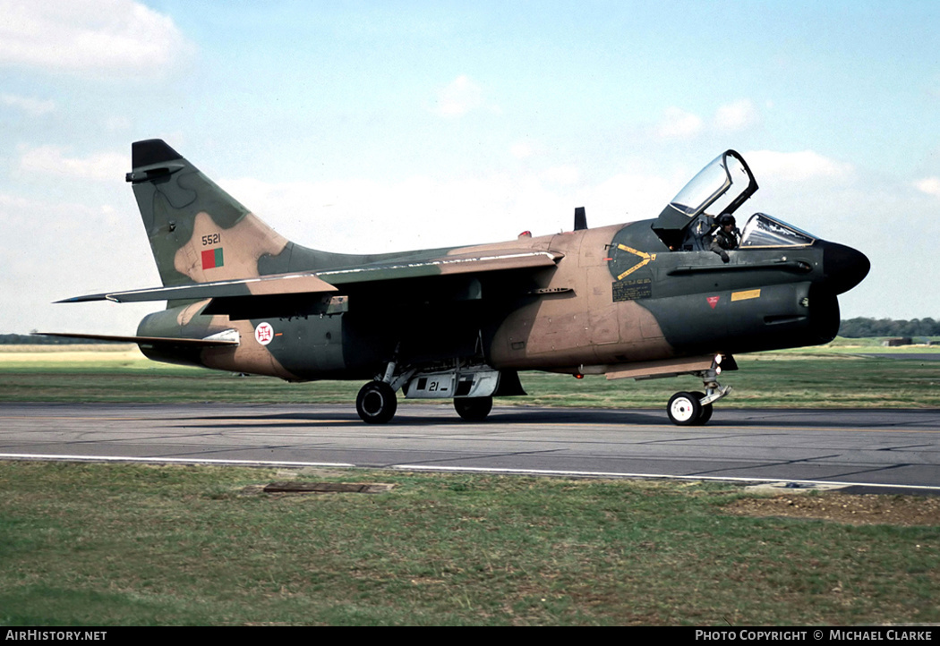 Aircraft Photo of 5521 | LTV A-7P Corsair II | Portugal - Air Force | AirHistory.net #335947